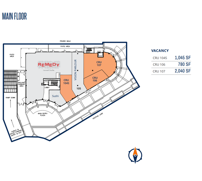 200 Festival Ln, Sherwood Park, AB for lease - Floor Plan - Image 2 of 2