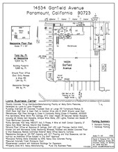 14512-14518 Garfield Ave, Paramount, CA for lease Site Plan- Image 1 of 1