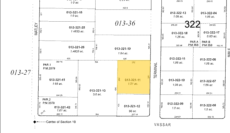 1135 Terminal Way, Reno, NV for lease - Plat Map - Image 2 of 2