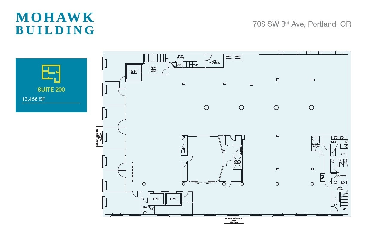 700-724 SW 3rd Ave, Portland, OR for sale Floor Plan- Image 1 of 5