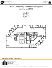 3900 N Causeway Blvd, Metairie, LA for lease Site Plan- Image 1 of 1