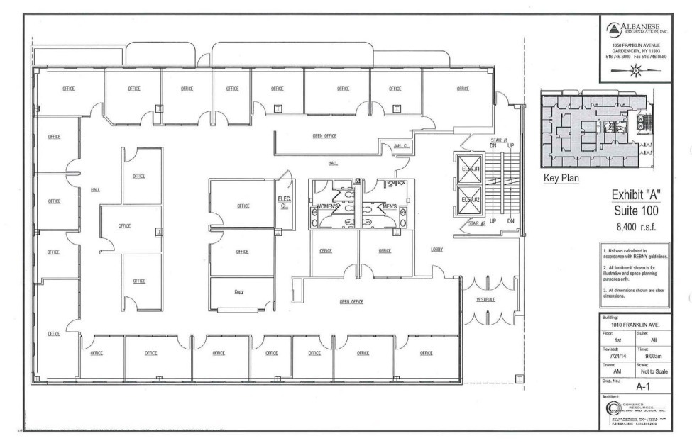 1010 Franklin Ave, Garden City, NY for lease Floor Plan- Image 1 of 1