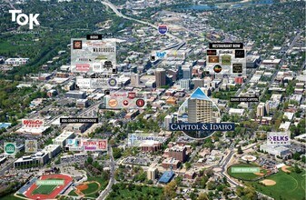 702 W Idaho St, Boise, ID - AERIAL  map view