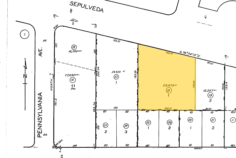 2350 Sepulveda Blvd, Torrance, CA for lease - Plat Map - Image 2 of 3