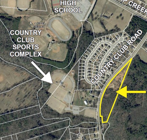 Country Club Rd, Greer, SC for sale - Primary Photo - Image 1 of 1