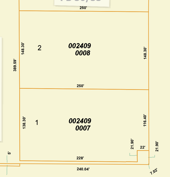 5715 N Washington Blvd, Sarasota, FL for sale - Plat Map - Image 2 of 4