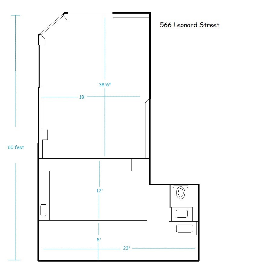 107 Nassau Ave, Brooklyn, NY for sale Typical Floor Plan- Image 1 of 1