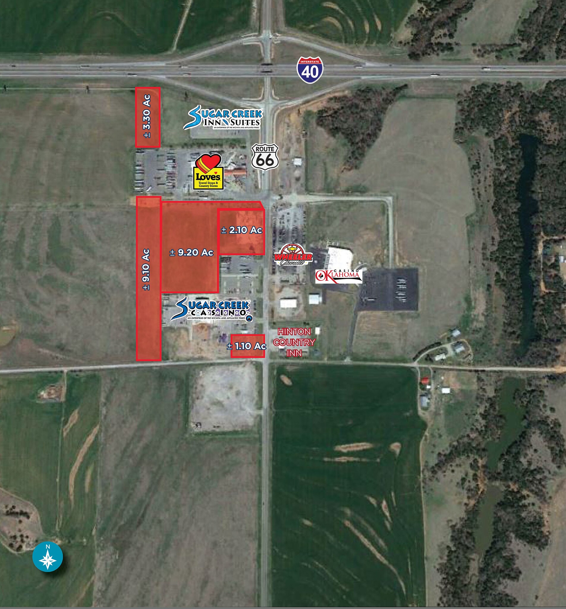 Hinton Land Hinton, OK for Sale