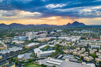 2111 E Highland Ave, Phoenix, AZ - aerial  map view