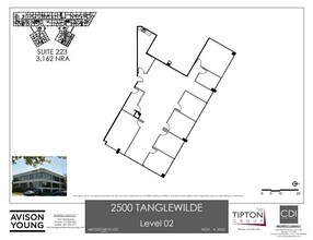 2500 Tanglewilde St, Houston, TX for lease Floor Plan- Image 1 of 1