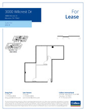 3000 Wilcrest Dr, Houston, TX for lease Floor Plan- Image 1 of 1