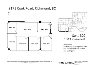 8171 Cook Rd, Richmond, BC for lease Site Plan- Image 1 of 1