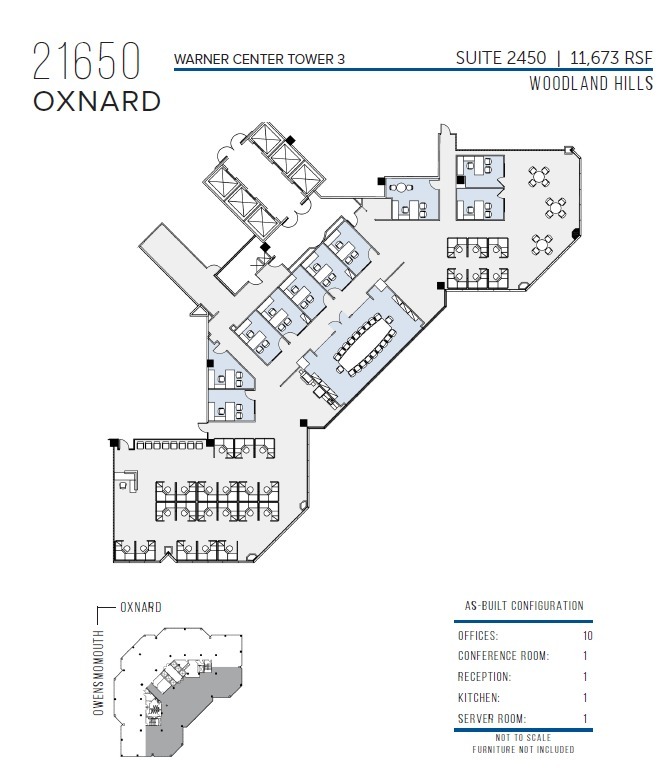 21600 Oxnard St, Woodland Hills, CA for lease Floor Plan- Image 1 of 1