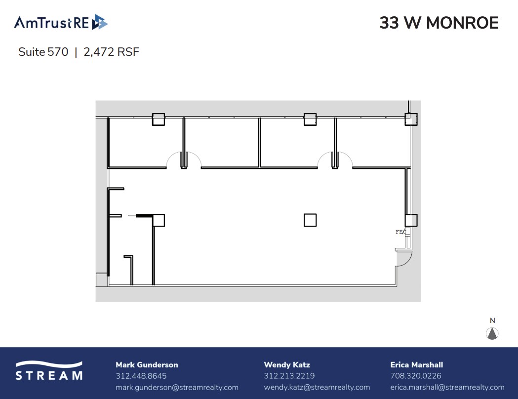 33 W Monroe St, Chicago, IL for lease Floor Plan- Image 1 of 1