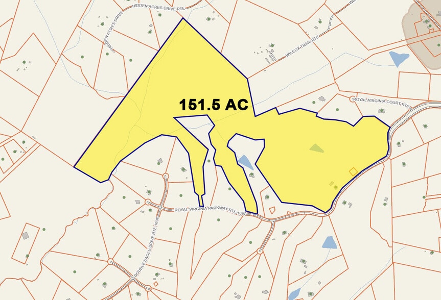 3016 Royal Virginia Pky, Louisa, VA for sale - Plat Map - Image 2 of 5