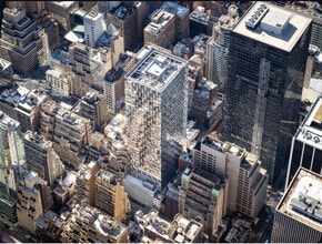 50 W 47th St, New York, NY - AERIAL map view