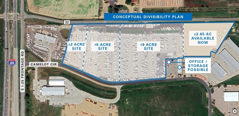 4070-4075 Camelot Circle - LAND, Longmont, CO for lease - Aerial - Image 1 of 6