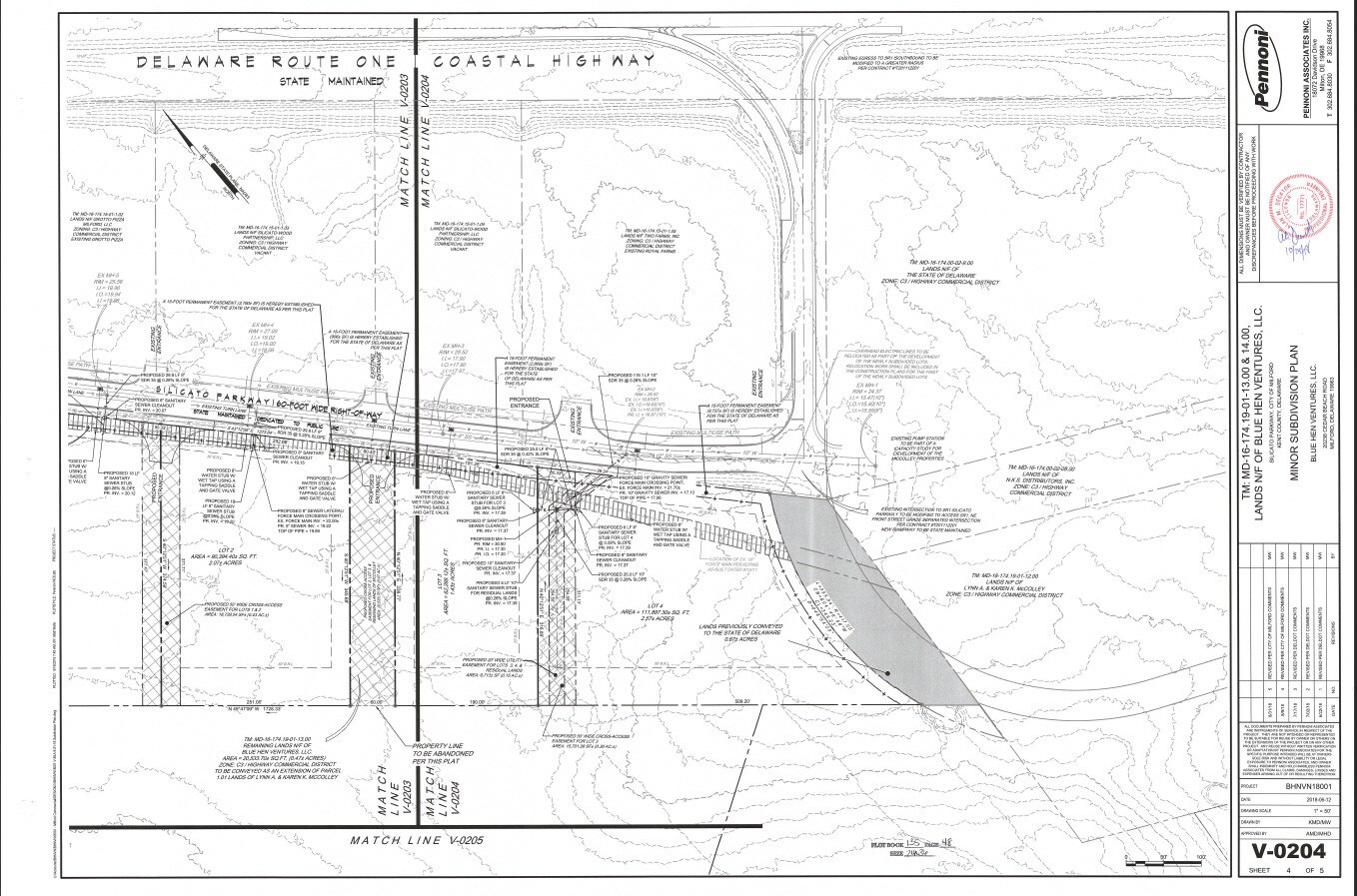 416 NE 10th St, Milford, DE 19963 52+/ Acres / C3 Zoning!