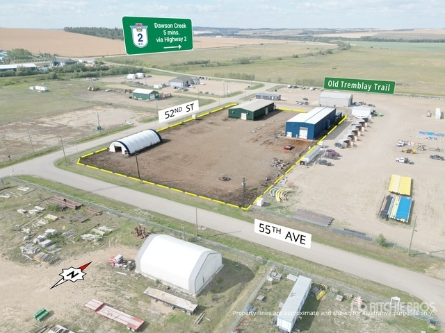 Land in Pouce Coupe, BC for sale Aerial- Image 1 of 17