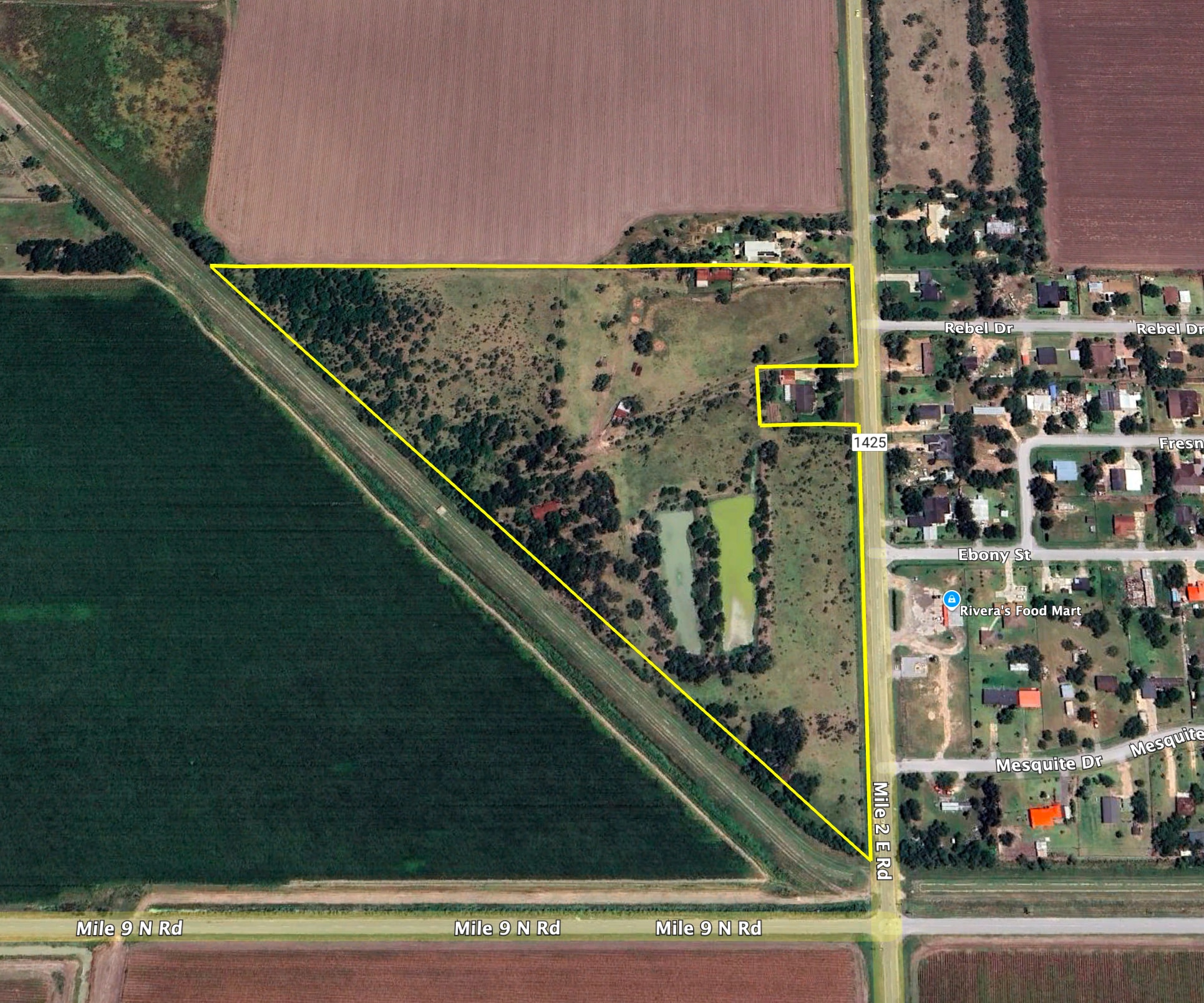 Mile 2 E & Mile 9 N, Mercedes, TX for sale Aerial- Image 1 of 3