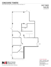 2090 Palm Beach Lakes Blvd, West Palm Beach, FL for lease Floor Plan- Image 1 of 10