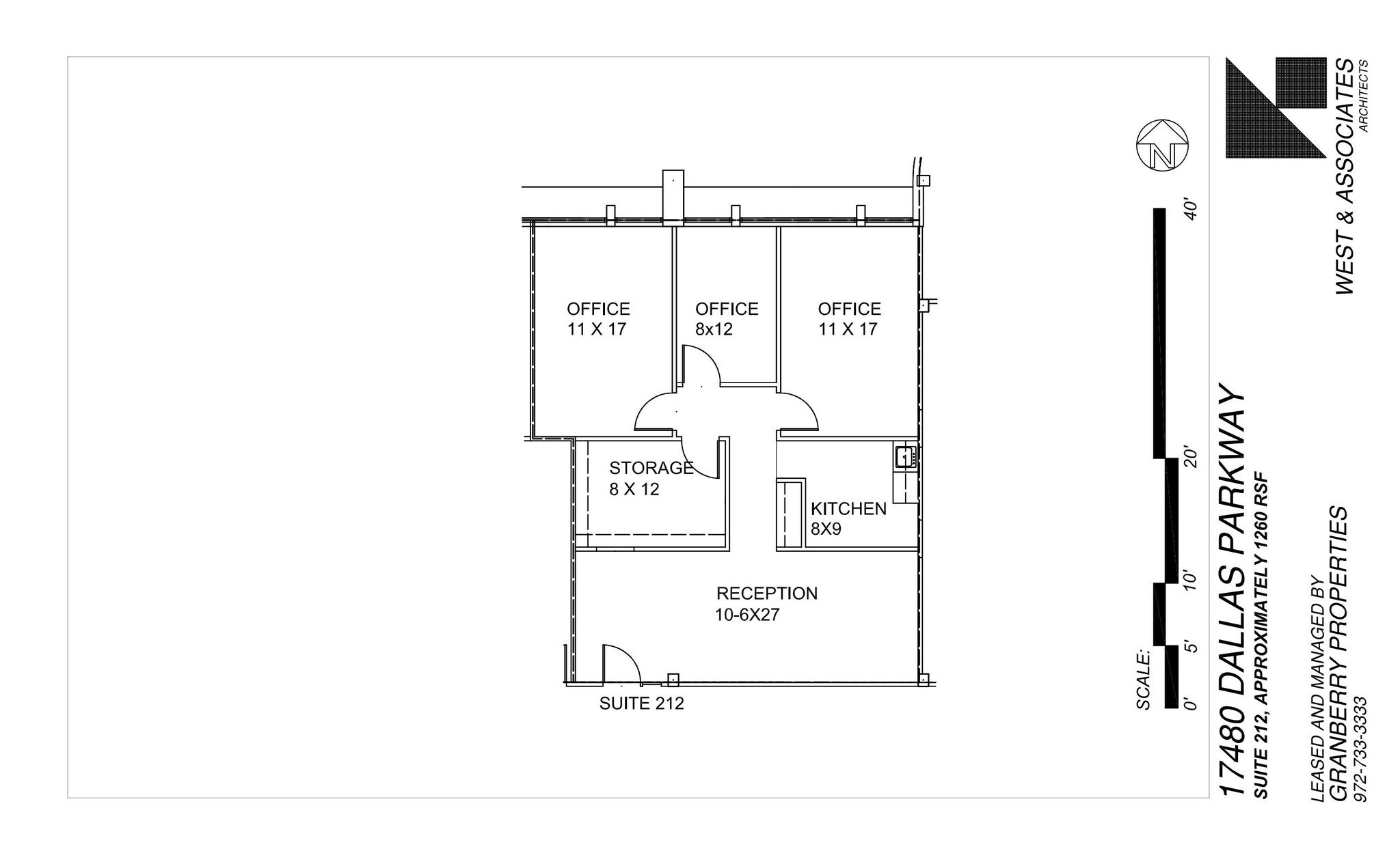 17480 Dallas Pky, Dallas, TX for lease Floor Plan- Image 1 of 1