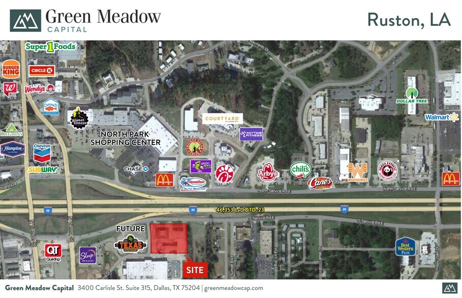 300 S Service Rd E, Ruston, LA 71270 Ruston I20 Pads