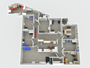 3235-3345 Vollmer Rd, Flossmoor, IL for lease Floor Plan- Image 1 of 2