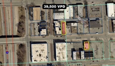 2615 Harney St, Omaha, NE - AERIAL  map view
