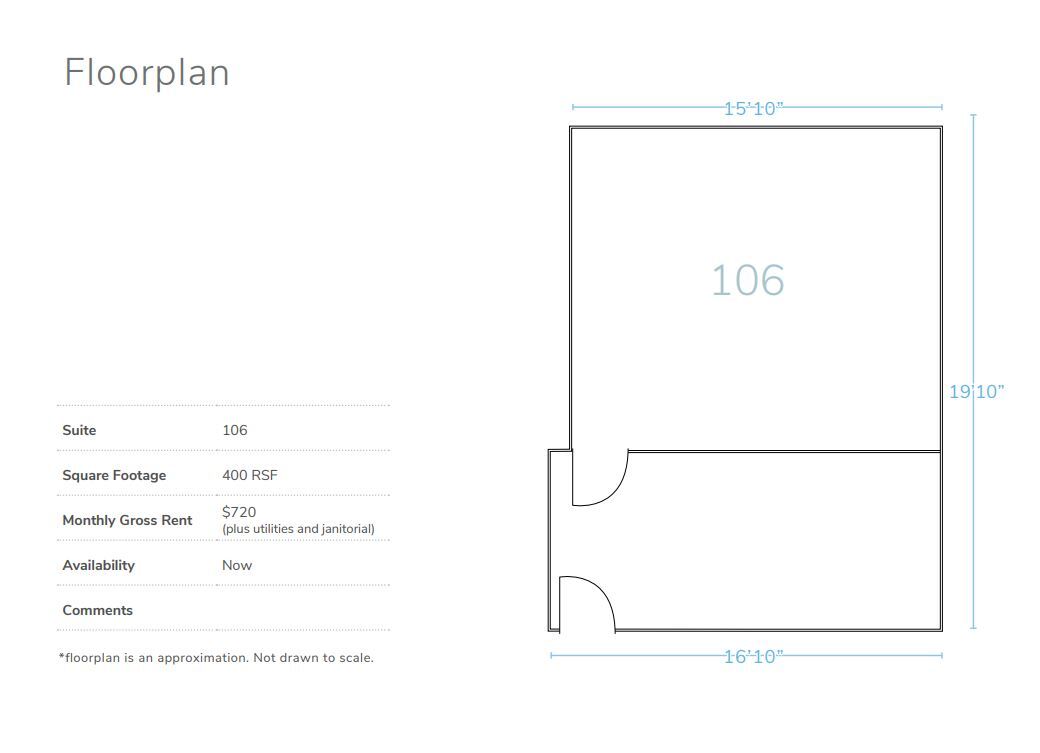 550 W Vista Way, Vista, CA for lease Floor Plan- Image 1 of 1