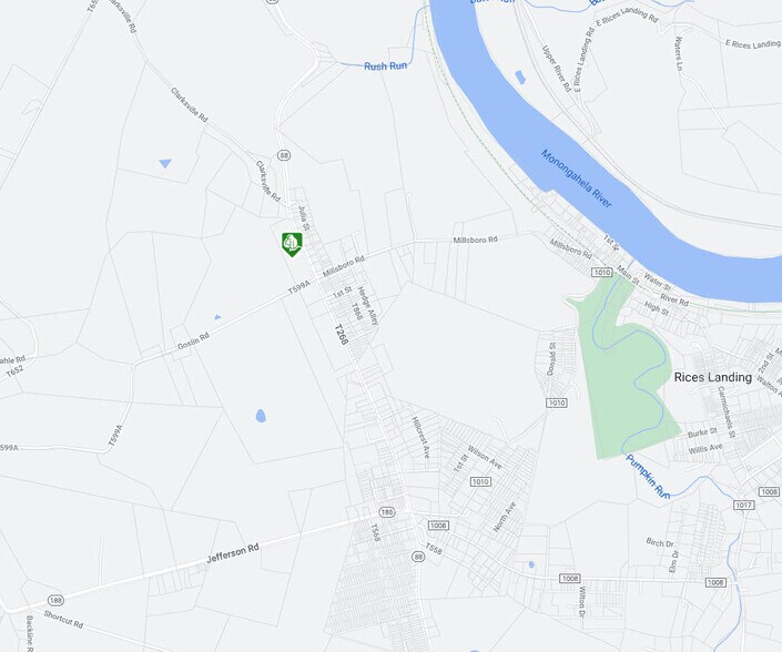 Lot Route 88, Rices Landing, PA 15357 Corner Rt 88 & Goslin Rd