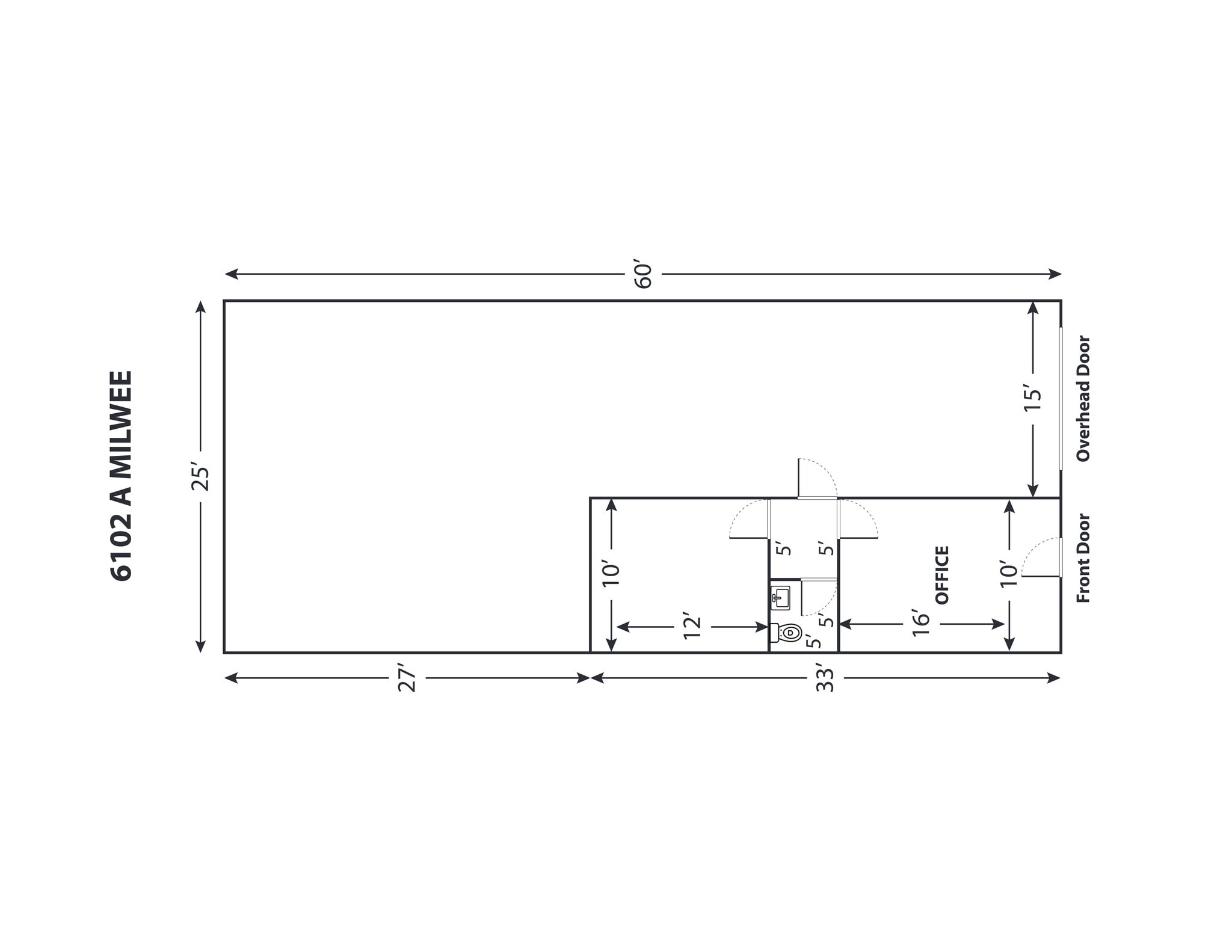 6104 Milwee St, Houston, TX for lease Site Plan- Image 1 of 1