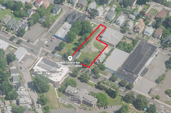 2439-2445 Fairfield Ave, Bridgeport, CT - aerial  map view