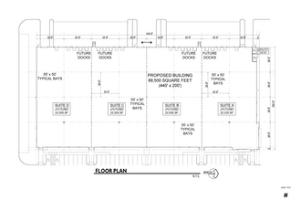 1680 Jensen Drive, Portage, IN for lease Floor Plan- Image 2 of 2