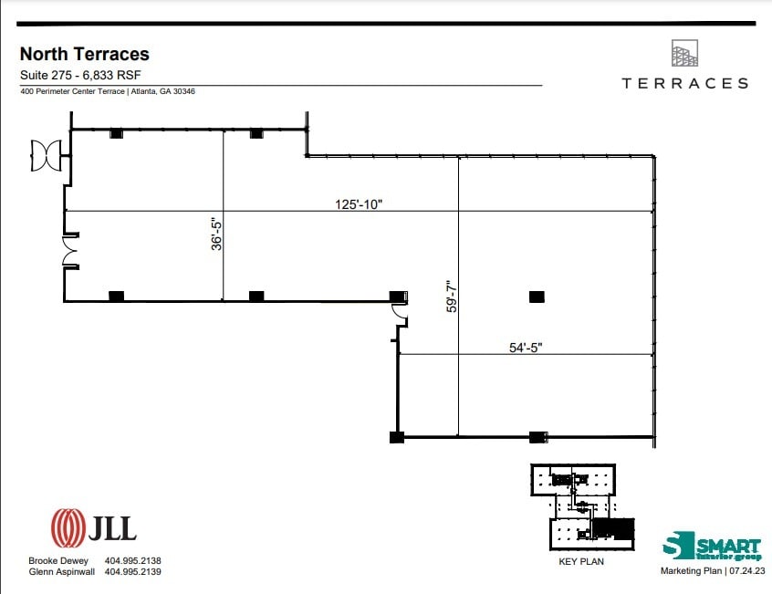 400 Perimeter Center Ter, Atlanta, GA for lease Floor Plan- Image 1 of 1