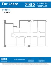 7080 Hollywood Blvd, Los Angeles, CA for lease Site Plan- Image 1 of 1