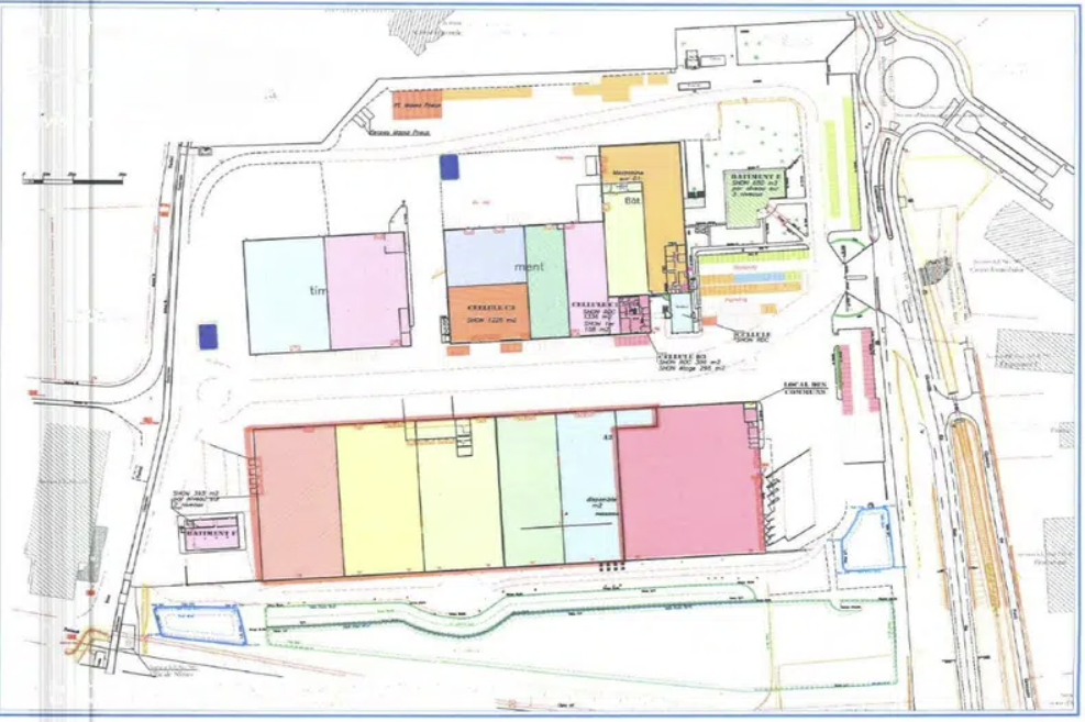 Industrial in Nîmes for lease Site Plan- Image 1 of 1