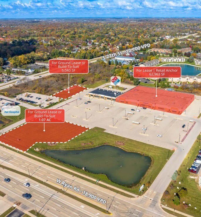 2440 W Ryan Rd, Oak Creek, WI for lease Building Photo- Image 1 of 2