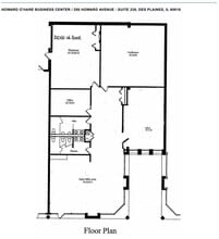 200 E Howard Ave, Des Plaines, IL for lease Floor Plan- Image 1 of 1