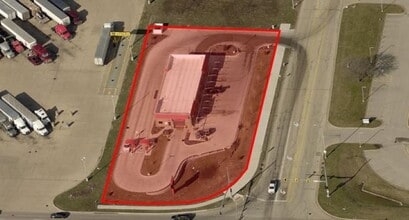 1821 N Morton Ave, Morton, IL - AERIAL  map view