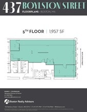 437 Boylston St, Boston, MA for lease Floor Plan- Image 1 of 1