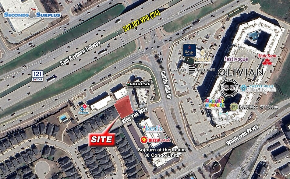 120 Castle Hills Drive, Lewisville, TX for sale - Building Photo - Image 3 of 3