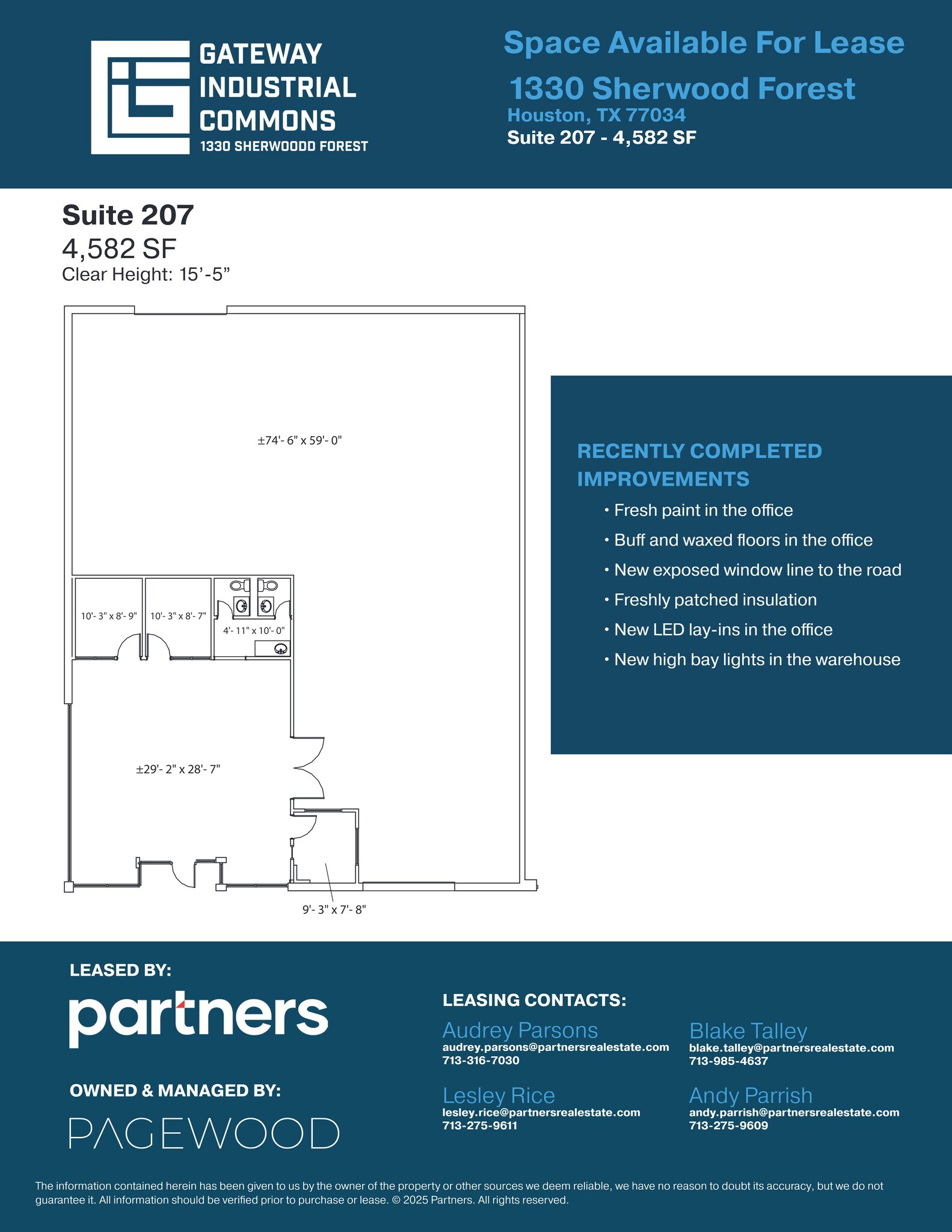 1330 Sherwood Forest St, Houston, TX for lease Site Plan- Image 1 of 1