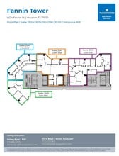 6624 Fannin St, Houston, TX for lease Floor Plan- Image 1 of 1