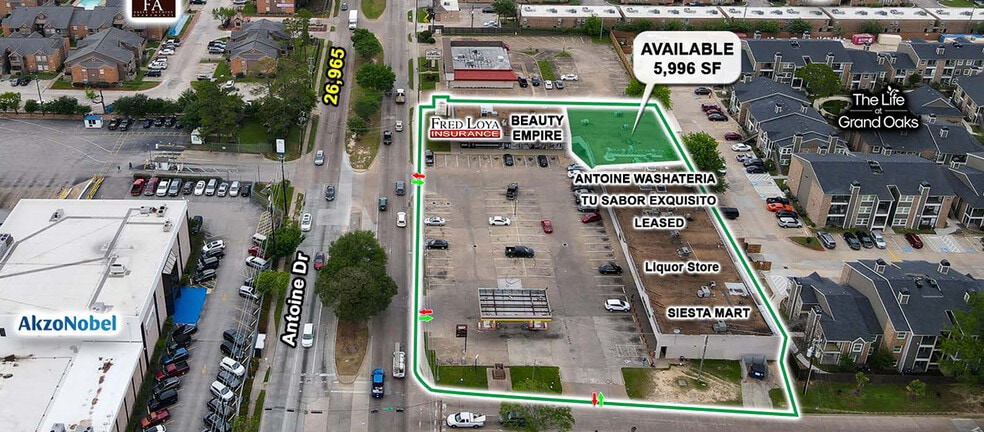 6002 Antoine Dr, Houston, TX for lease - Building Photo - Image 1 of 5