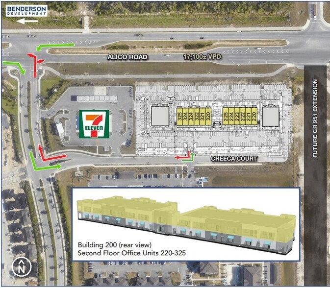 11850-11880 Cheeca Ct, Fort Myers, FL for lease - Site Plan - Image 3 of 4