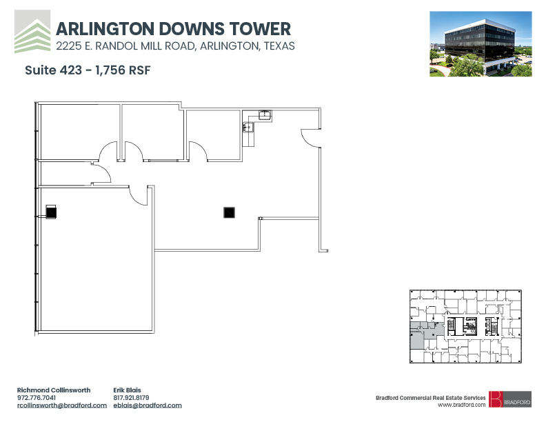 2225 E Randol Mill Rd, Arlington, TX for lease Floor Plan- Image 1 of 1