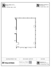 260-270 Peachtree St NW, Atlanta, GA for lease Site Plan- Image 1 of 2