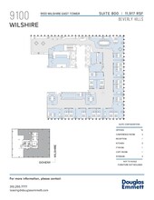 9100 Wilshire Blvd, Beverly Hills, CA for lease Floor Plan- Image 1 of 1