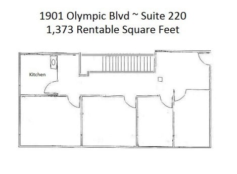 1901 Olympic Blvd, Walnut Creek, CA for lease Floor Plan- Image 1 of 1